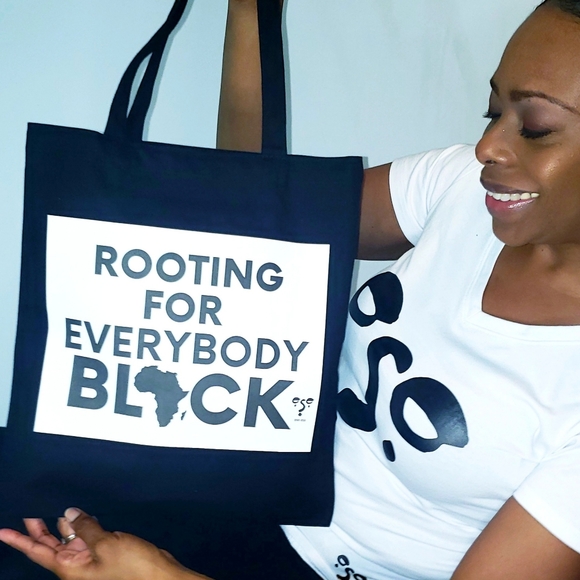 Reusable cotton tote by ỌṢỌ AṢA